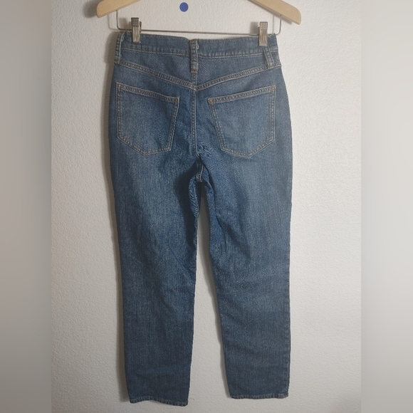 NWOT Women's Straight Leg Saitex Factory Sample (Madewell, Edwin, Everlane) 25 - Picture 2 of 6